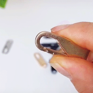8PCS Alloy Universal Zipper Puller Removable Zipper Slider DIY Sewing Instant Repair Zipper