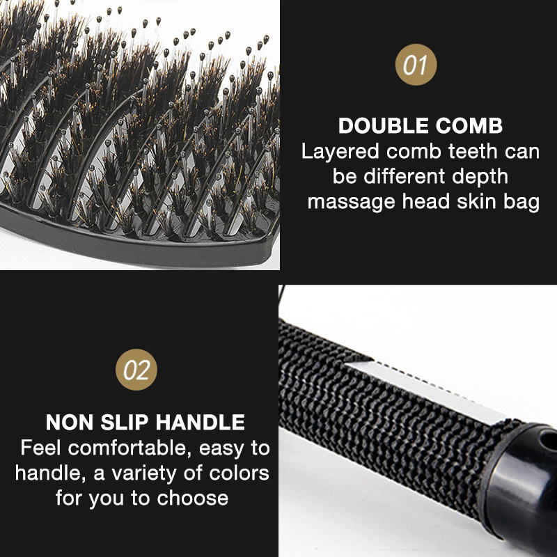 Fluffy Massage Detangling Brush