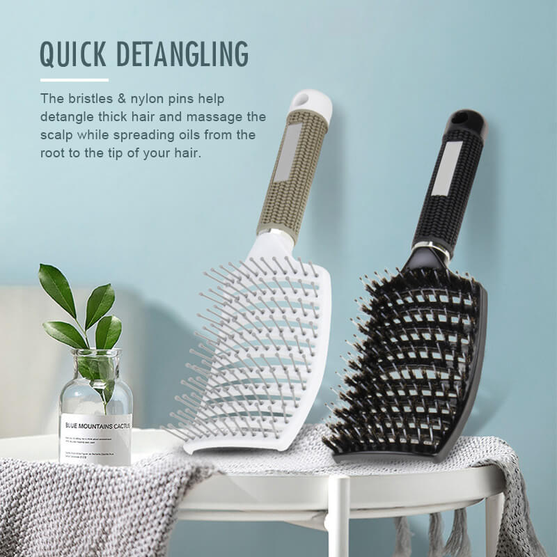 Fluffy Massage Detangling Brush