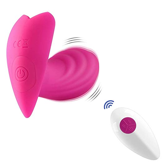 Wearable Vibrator Wireless Dildo Vibrator with Remote Control Waterproof Clitoris Stimulator Vagina Massager for Women or Couple