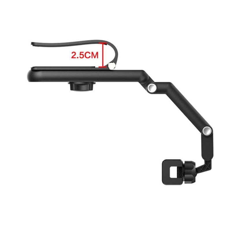 Rotatable and Retractable Car Phone Holder Portable Foldable Car Sun Visor GPS Mount Phone Holder