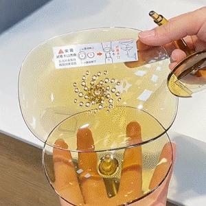 Soap box rack No Drilling Wall Mounted drain free punching household toilet Double layer structure Bathroom Accessories Dishes