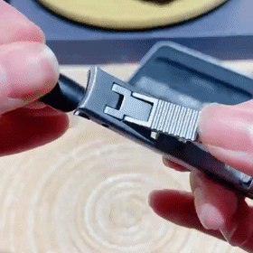 Multifunctional Foldable Double Head Stainless Steel Nail Clipper Tool