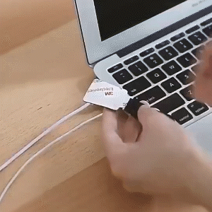 20/40/80PCS Self-adhesive Non-marking Cable