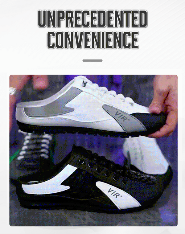 Men's Versatile Casual Half Slippers Breathable and Comfortable Spring Summer Casual Shoes