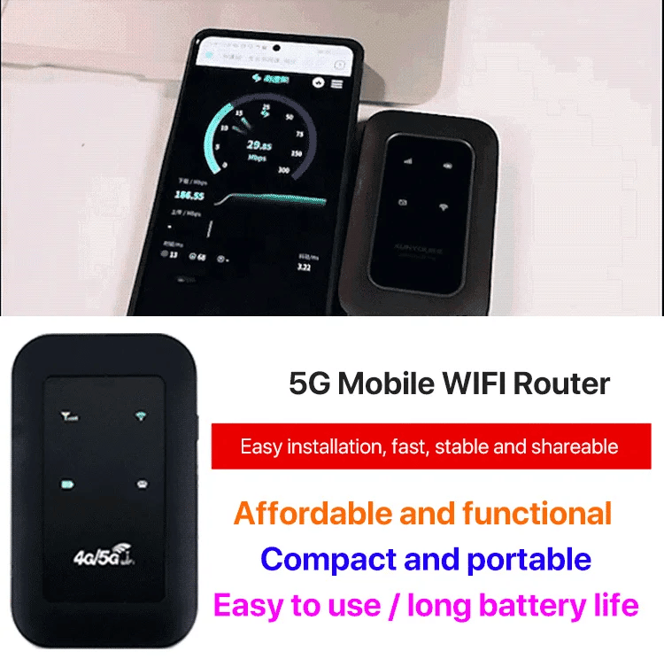 Wireless Portable WiFi Mobile Broadband EU/US Type