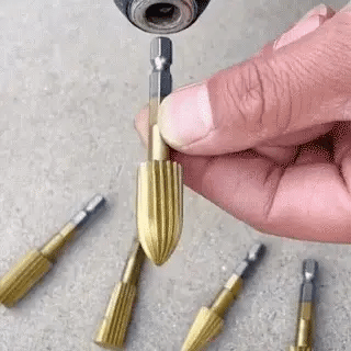 Multipurpose 5pcs Rotary Files Burr Drill Hss Rotating Thorn Head Polishing Accessories DIY Electric Grinding Head Woodworking Tools