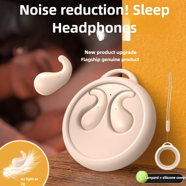 Sleep Invisible Earbuds Tiny Mini Headphones Hidden Noise Cancelling TWS Wireless Headsets Sports Stereo Bluetooth 5.3 Earphone