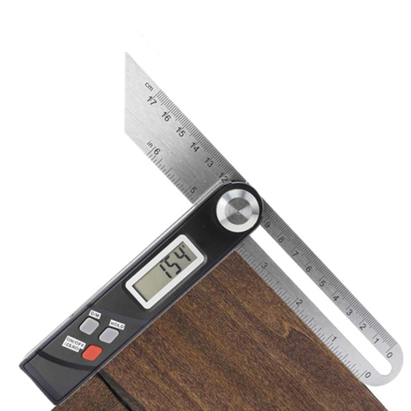 360 Degree Electronic Digital Angle Ruler 320mm Stainless Digital Protractor LCD Display Angle Finder 360 Degree Goniometer Inclinometer