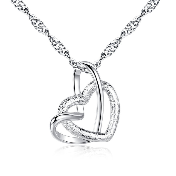 Interlocking Heart Necklace