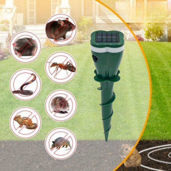 Solar-powered Animal, Snake, and Rodent Repellents