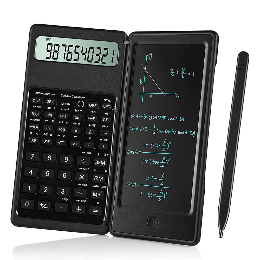2 in 1 LCD Display 6 Inch Scientific Calculators&Writing Tablet