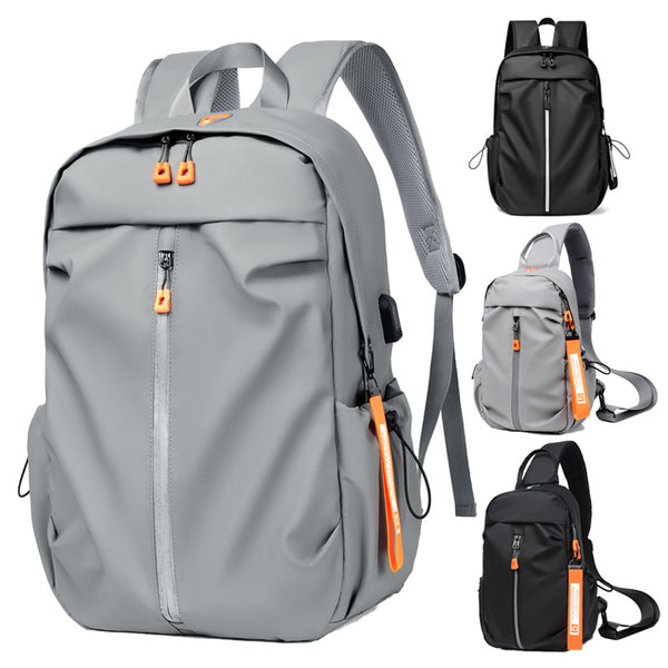 Laptop Backpack Fashion Trend Large Capacity Shoulder Bag Waterproof Outdoor Lightweight Backpacks