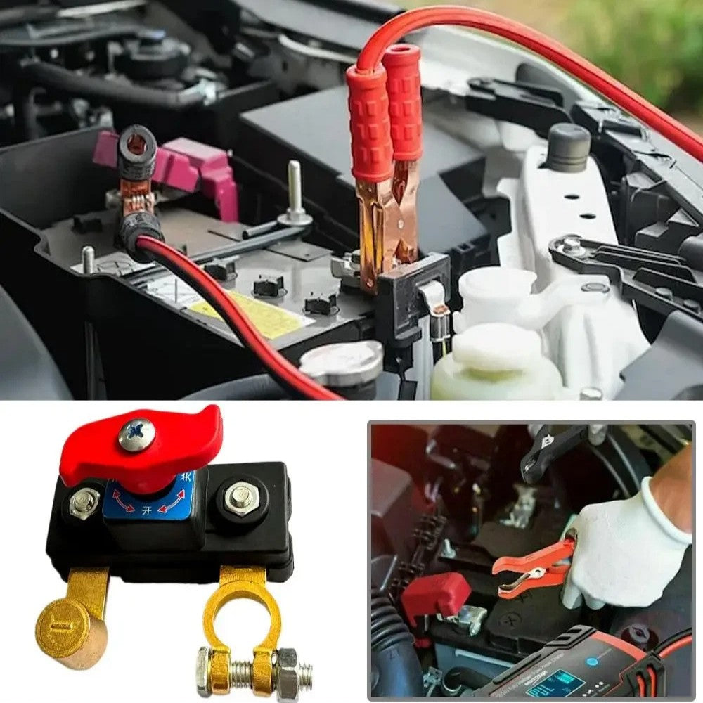 12V/24V Battery Disconnect Switch for Vehicle Power Failure Switch Pure Copper Anti-Leakage Switch Car Auto Leakage Protector