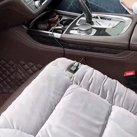 USB Heated Cushion Winter Plush Heated Thickened Warm Nano Square Cushion