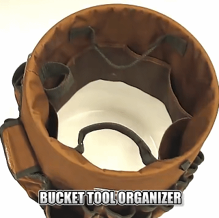 Bucket Organizer Pouch Storage Bag 42 Grids Pocket Gardening Tool Bag Garden Tool Pouch Hand Tool Bag Planting Props Basket