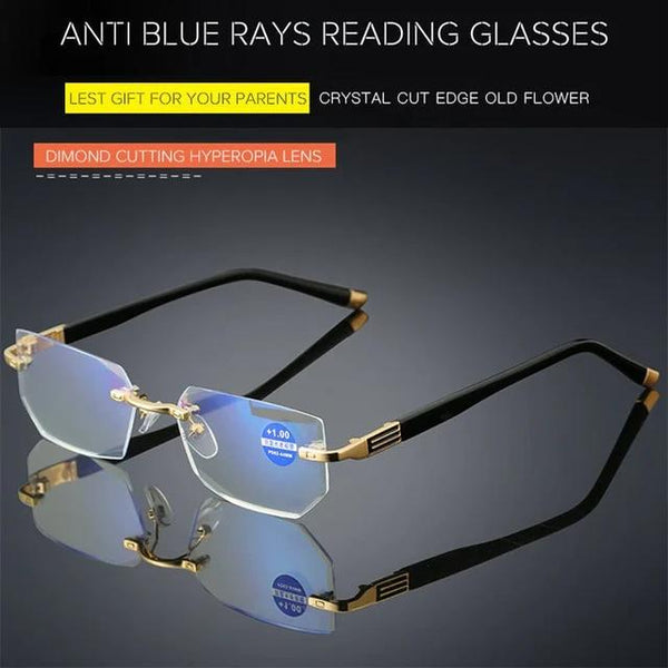 Anti-Blue Progressive Far And Near Dual-Use Reading Glasses