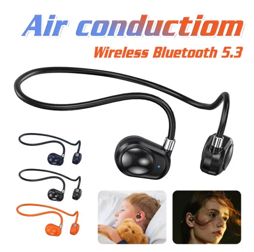 New Air Conduction Earphone TWS Bluetooth Ear-Mounted Wireless Headphone Driving Cycling Earbuds Sports Running Headset