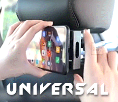 360° Rotation Car Back Seat Tablet Phone Holder Adjustable IPad Stand Car Phone Holder for Headrest Mobile Phone Mount Holder