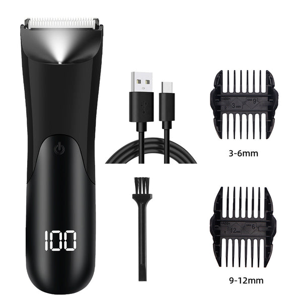 Multipurpose Professional Barber Shaver Epilator Groin Body Hair Trimmer Body Grooming Clipper Rechargeable Epilator
