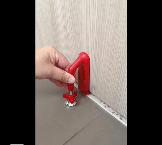 Door Safety Stopper High Strength Alloy Portable Door Stopper Floor Wedge Security Alarm Entrance Alert Door Stop Lock Holder