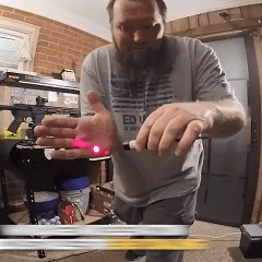 Accurate No Adjustment Red Green Laser Calibrator Laser Locator Zeroer Scope