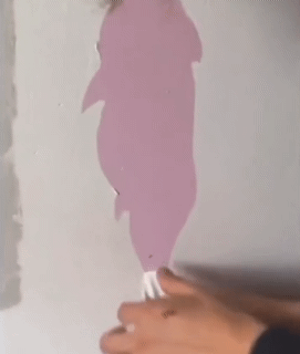 2PCS Beauty Repair Wall Paint Paint Roller Wall Latex Paint Brush Small Roll Brush Touch Up Paint Conceal Marks Graffiti Cover Home