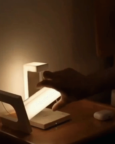 2023 New Levitation Anti-Gravity Desk Lamp Wireless Charging LED Light for Cell Phone