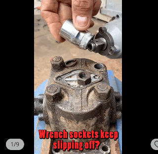 10PCS 1/2" Retaining Ring Clip with O-Ring Impact Wrench Retainer Socket Retaining Withfor Assortment Clips Drive Friction Rings Part