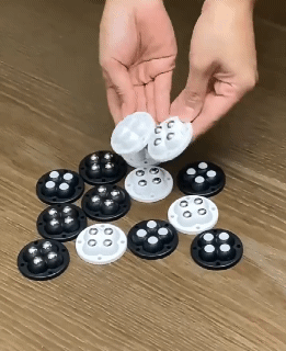 4/8Pcs Self Adhesive Type 100kg load bearing wheel Mute Ball Universal Wheel 4 Beads Furniture Casters Wheels Stainless Steel Wheel 360° Rotation