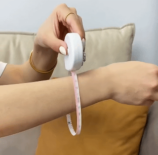 Self Retracting Health Tape Measure Dual Scale Body Sewing Flexible Ruler