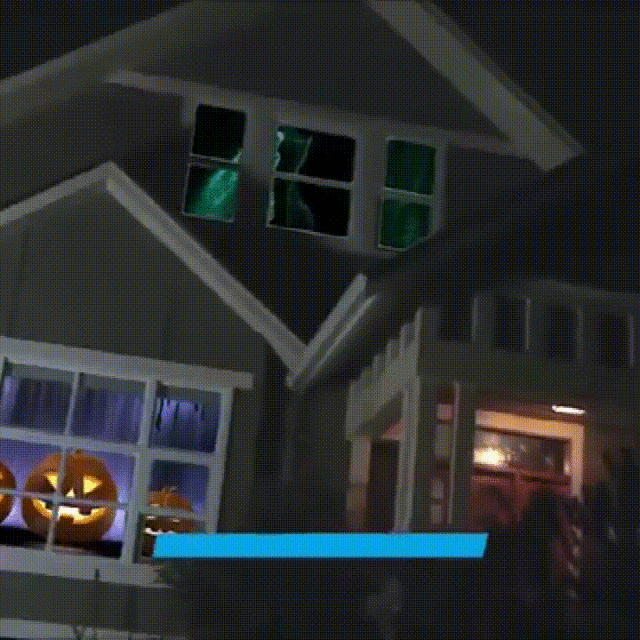Halloween Holographic Projection