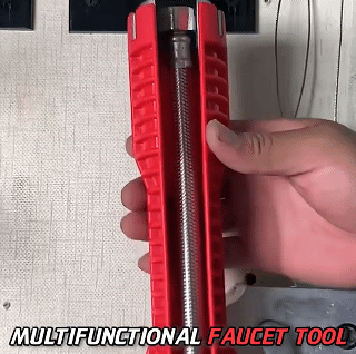 Bathroom Professional 18 In 1 Faucet Wrench Multi Double Head Sink Installer Flume Wrench Plumbing Socket Repair Tool