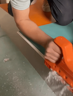 Plasterboard Quick Cutter with 10 Blades Gypsum Board Hand Plane Drywall Edge Chamfer 45°/60° Woodworking Trimmer Hand Tool Triple-Blade Edge Planer