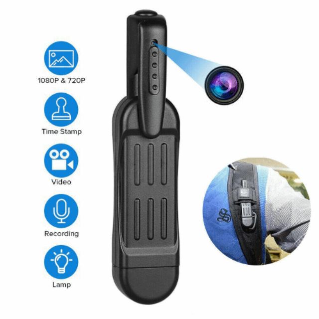 Mini Full HD 1080P Video Recorder DV Camera T189 Hidden Mini Camera HD 1080P Camera Wearable Body Pen Camera
