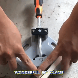 90 Degree Right Angle Clip Clamp Picture Frame Corner Clamp Right Angle Welding Woodworking Clamping Tool Aluminum Corner Clamp