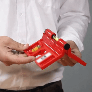 Foldable Angle Gauge Level Meter Magnetic Inclinometer 270 Degree Adjustable Pipe Tube Leveller Tube Angle Meter 0.5mm Accuracy