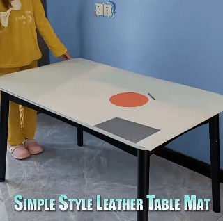 Taplak Meja PVC Nordic Taplak Meja 50X100CM Tahan Air Oilproof Dapur Makan Meja Persegi Panjang Tikar Tahan Gores