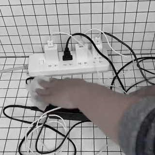 4-in-1 Retractable Phone Charge Cable Stand Charger Multifunctional USB Lightning Type-C Micro-USB Data Cable Fit iPhone Android