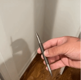 Spring Tool Hammerless Nail Set Center Pin Punch Spring Loaded Marking Metal Woodwork Drill Bit Door Pin Removal Tool