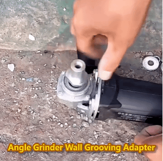 Angle Grinder To Grooving Machine Adapter M10 M14 Conversion Head Slotting Machine Angle Grinder Wall Grooving Adapter
