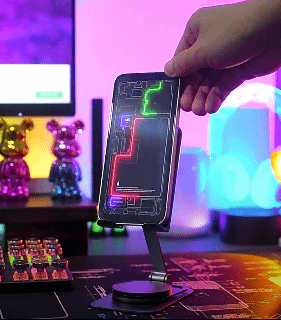 New Full Alloy Rotatable Folding Phone Holder Portable 360 Degree Rotatable Tablet Stand Universal Desktop Bracket