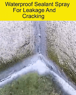 500ml Invisible waterproofing agent Leak-trapping Cracking Repair Spray Powerful Sealant Spray Tile Waterproof Coating Leak-trapping Repair For Roof Exterior Wall Transparent color