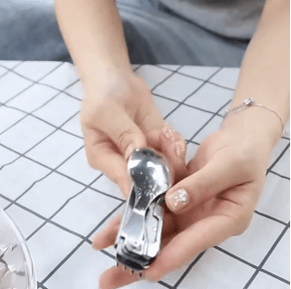 6 in 1 Foldable Tableware Knife Spoon Fork Portable Multifunctional Camping Knife Fork Spoon Combination Tableware Outdoor BBQ