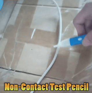 Non-Contact Alarm Volt Pen AC110V 220V Voltmeter Voltage Probe Volt Meter Electric Indicator Power Detector Tester Socket