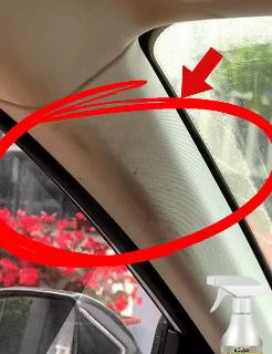 60ml Multipurpose Foam Spray Cleaner for Car Interior Leather Seat Clean Maintenance Spray Anti-aging Home Car Foam Cleaner