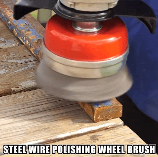 Rust Removal And Polishing Tools Steel Rotary Joint Knot Flat Wire Wheel Cup Brush Disk Rust Removal Polishing For Drill Angle