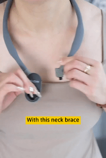 U-shape Neck Holder Mount for Phone Sports Camera Wearable Magnetic POV Neck Selfie Holder forGoPro Hero Insta360 DJI Action Accessory