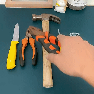 Multifunctional Pliers Multitool Claw Hammer Stainless Steel Tool With Nylon Sheath For Outdoor Survival Camping Hunting Hiking