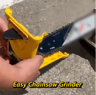 Special Chainsaw Grinder Fast Sharpener WITH 5PCS Grindstone Professional Chainsaw Teeth Grinding Chain Saw Bar-Mount Fast Grinding Sharpening Tool
